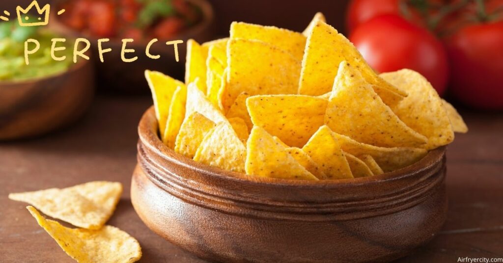 Perfect Air Fried Tortilla Chips