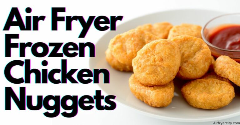 frozen nuggets in air fryer